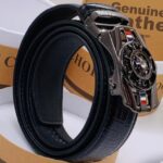 Men Business Rotating Automatic Buckle Belt APR6