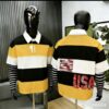 Urban Style Men Striped Casual Polo Shirt APR6