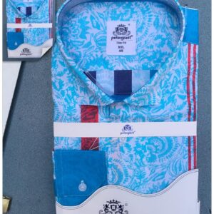 Cotton Men Full Sleeves Printed Shirts APR6