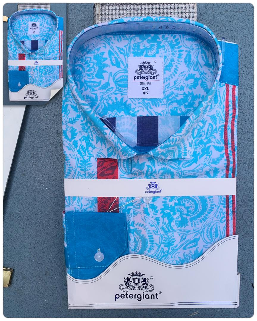 Cotton Men Full Sleeves Printed Shirts APR6