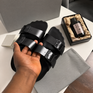 Fashion Black Premium Leather Pam MAY6