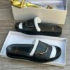 Men Urban Style Black Casual Pam Slippers MAY6