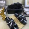 Chunky Logo Adjustable Strap Men Slides MAY6
