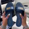Women Fashion Premium Leather Slippers MAY6