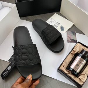 Men Signature Coated Casual Slides MAY6