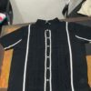 Men's Knitted White Stripe T-Shirt XP