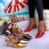 Fashion Pointy Low Slingback Heels MAY6