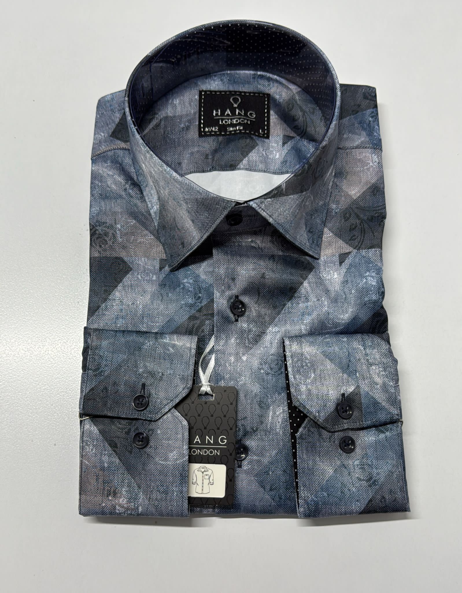 Fashion-pattern Corporate Long Sleeve Shirt MAY6