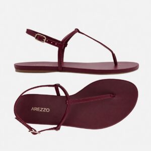 Classic T-Strap Solid Color Sandals MAY6
