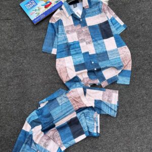 Men Color-Block Vintage Shirt MAY6