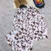 Men Casual Loose Fit Floral Shir MAY6