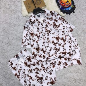 Men Casual Loose Fit Floral Shir MAY6