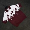 Men Short Sleeve Waffle Knit T-Shirt MAY6