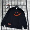 Fashion Smiley Face Print Sweat-Top MAY6