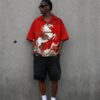 Half-Sleeve Vintage Shirt for Men MAY6