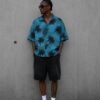 Palms Print Men Vintage Shirt MAY6