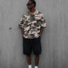 Men Classic Camo Print Shirt MAY6