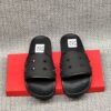 Men Black Studs Design Slides MAY6