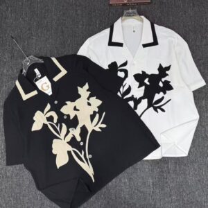 Floral Detail Short Sleeve Shirt MAY6