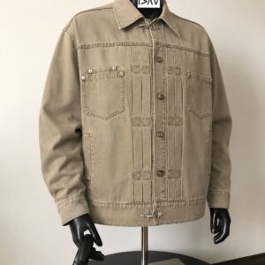 Studs Design Men Denim Jacket MAY6
