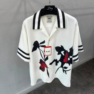 Men Floral Printed Half Sleeve Shirt JUN6