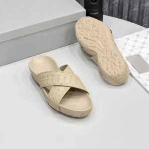 Luxury Cross-Strap Men Pam Slippers JULY6