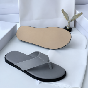 Premium Gray Summer Pam Slippers JUL6
