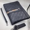 Men Leather Utility Side Purse JUL6