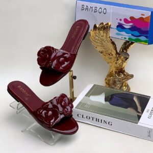 Chic Floral Comfort Slippers JUL6