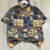 Monochrome Graphic Casual Shirt JUL6