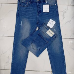 Slim Straight Blue Washed Jeans JUL6