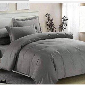 Plain Gray Design Duvet Set JUL6