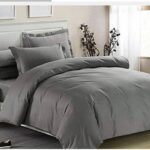 Plain Gray Design Duvet Set JUL6
